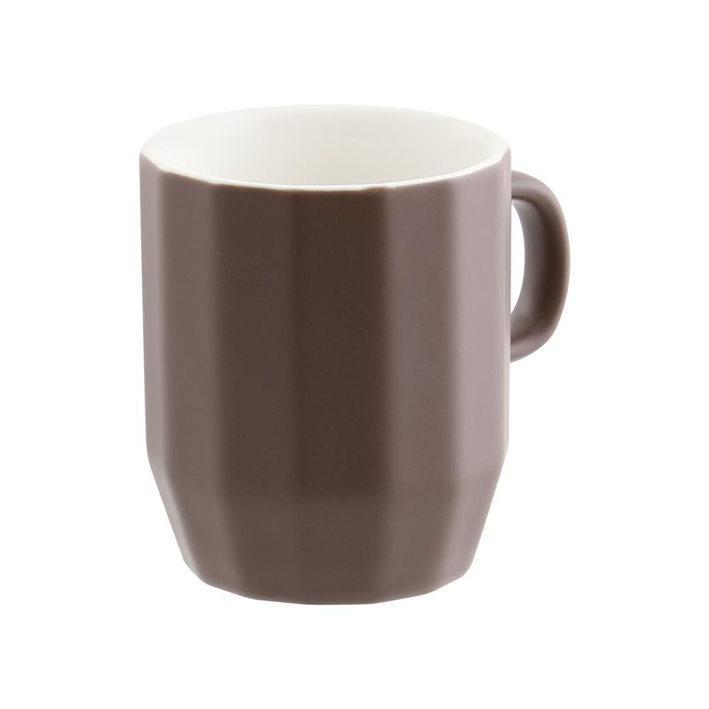 ถ้วยหู PORCELAIN 350 มล. KECH GRAZE สีน้ำตาล