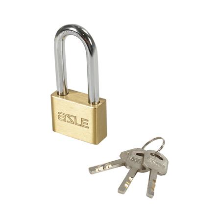 กุญแจลูกปืน AZLE PL5001BR 50 มม. สีทองเหลือง_0