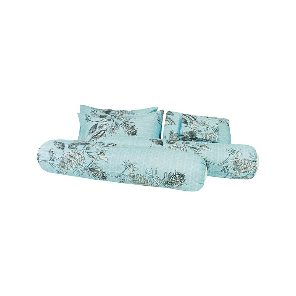 ชุดผ้าปูที่นอน 5 ฟุต (ชุด 6 ชิ้น) PICASSO CLASSIC STYLE GREEN MINT