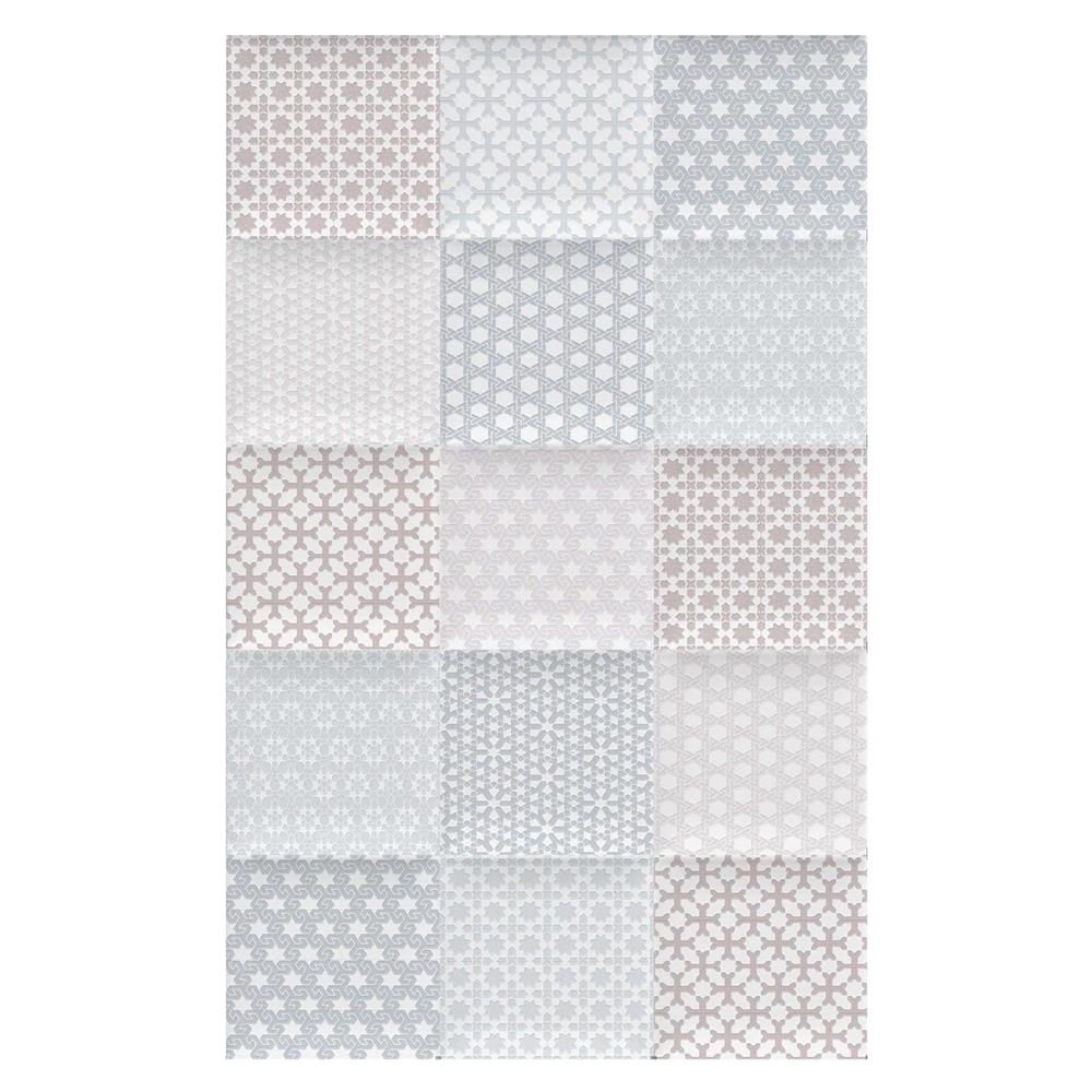 กระเบื้องผนัง 10x16 นิ้ว SOSUCO ศาลายา สีเทา A 1 ตร.ม.