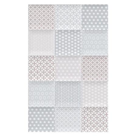 กระเบื้องผนัง 10x16 นิ้ว SOSUCO ศาลายา สีเทา A 1 ตร.ม.