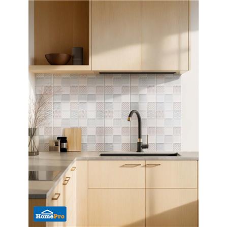 กระเบื้องผนัง 10x16 นิ้ว SOSUCO ศาลายา สีเทา A 1 ตร.ม._3