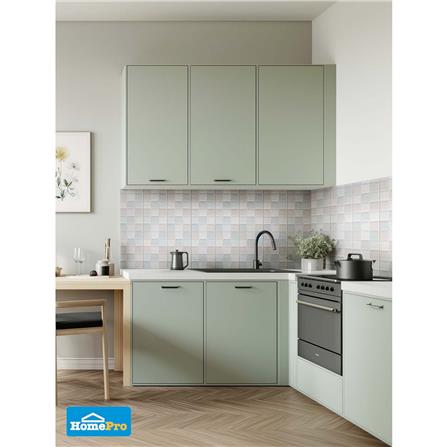 กระเบื้องผนัง 10x16 นิ้ว SOSUCO ศาลายา สีเทา A 1 ตร.ม._5