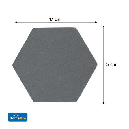 สติ๊กเกอร์บอร์ด HOME LIVING STYLE 15x17 ซม. สีเทาเข้ม_4