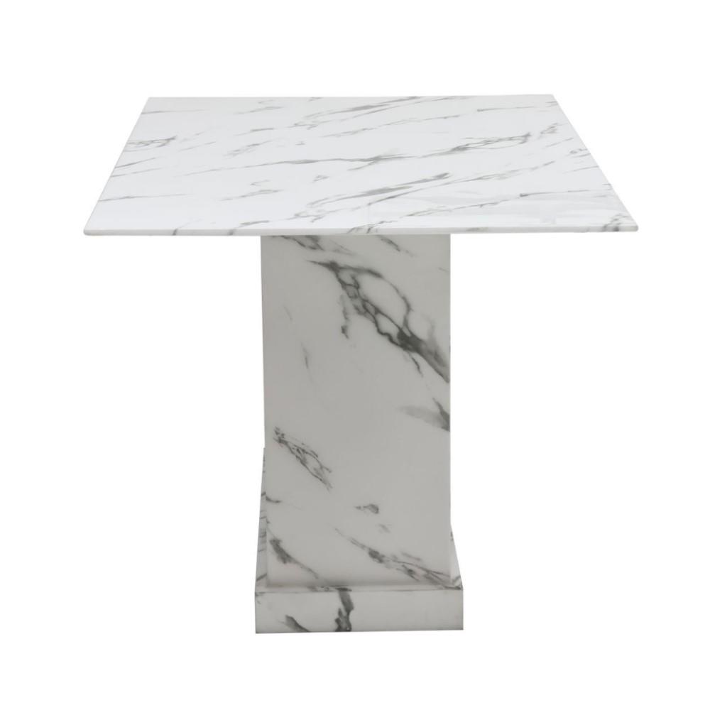 โต๊ะทานข้าว SB FURNITURE BORIM 19239667 120 ซม. สีขาว