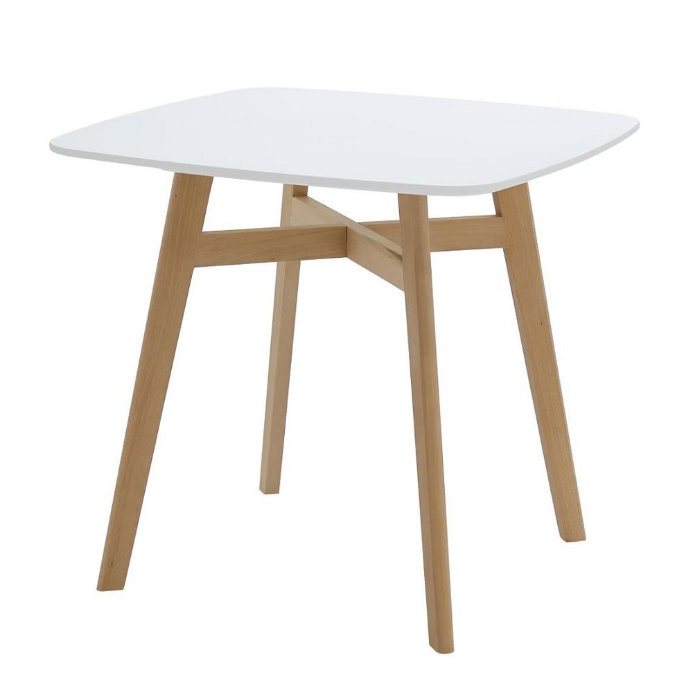 โต๊ะทานข้าว SB FURNITURE JANIRA 19237964 80 ซม. สีขาว