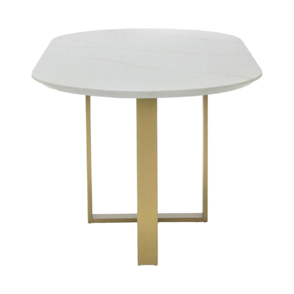 โต๊ะทานข้าว SB FURNITURE SESANY 19235382 180 ซม. สีขาว