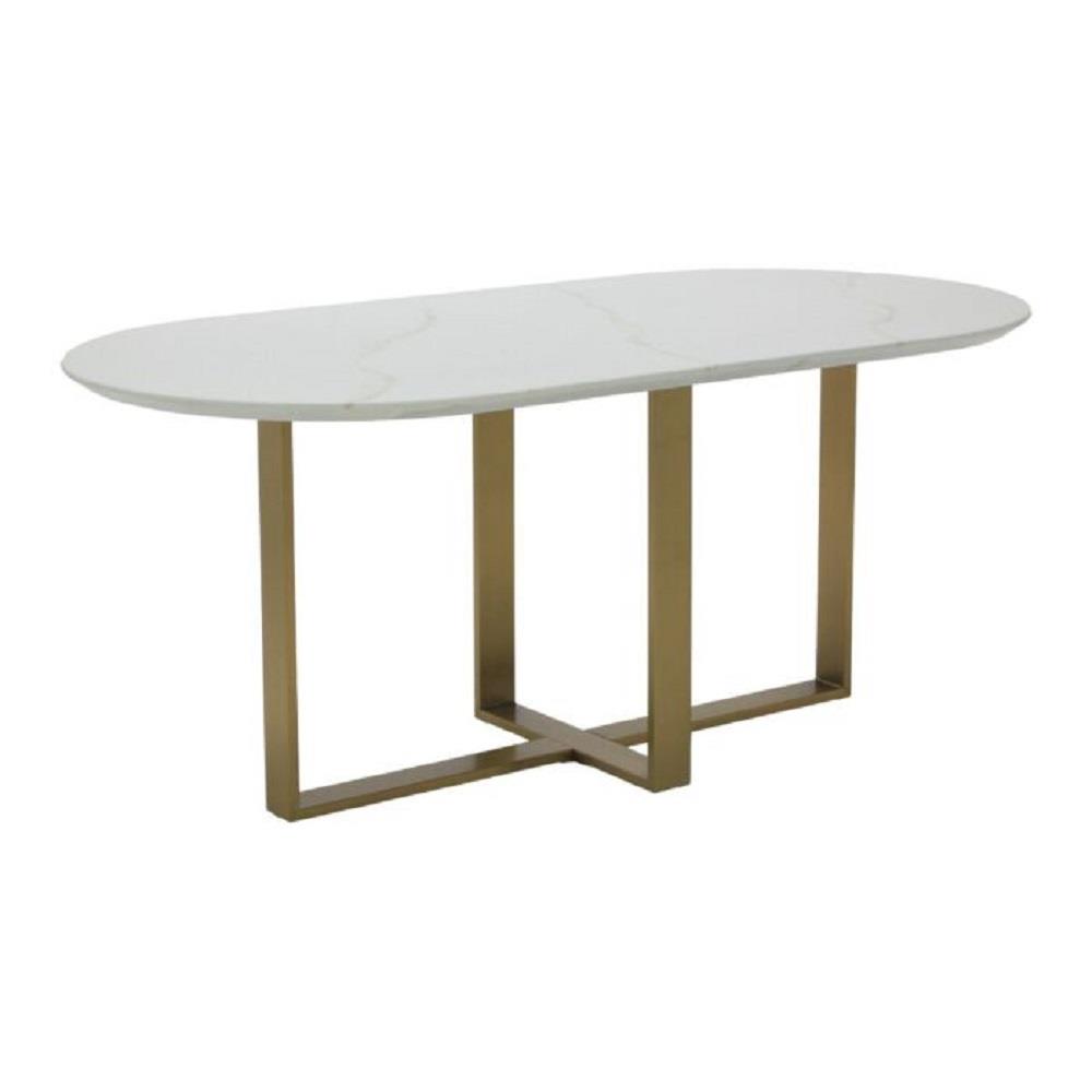 โต๊ะทานข้าว SB FURNITURE SESANY 19235382 180 ซม. สีขาว