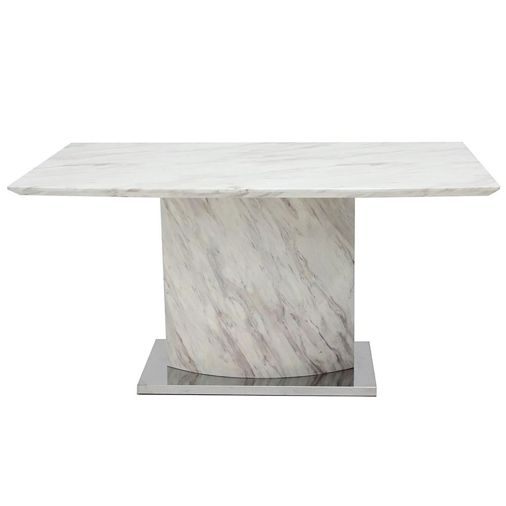 โต๊ะทานข้าว SB FURNITURE FESTO 19130123 150 ซม. สีขาว