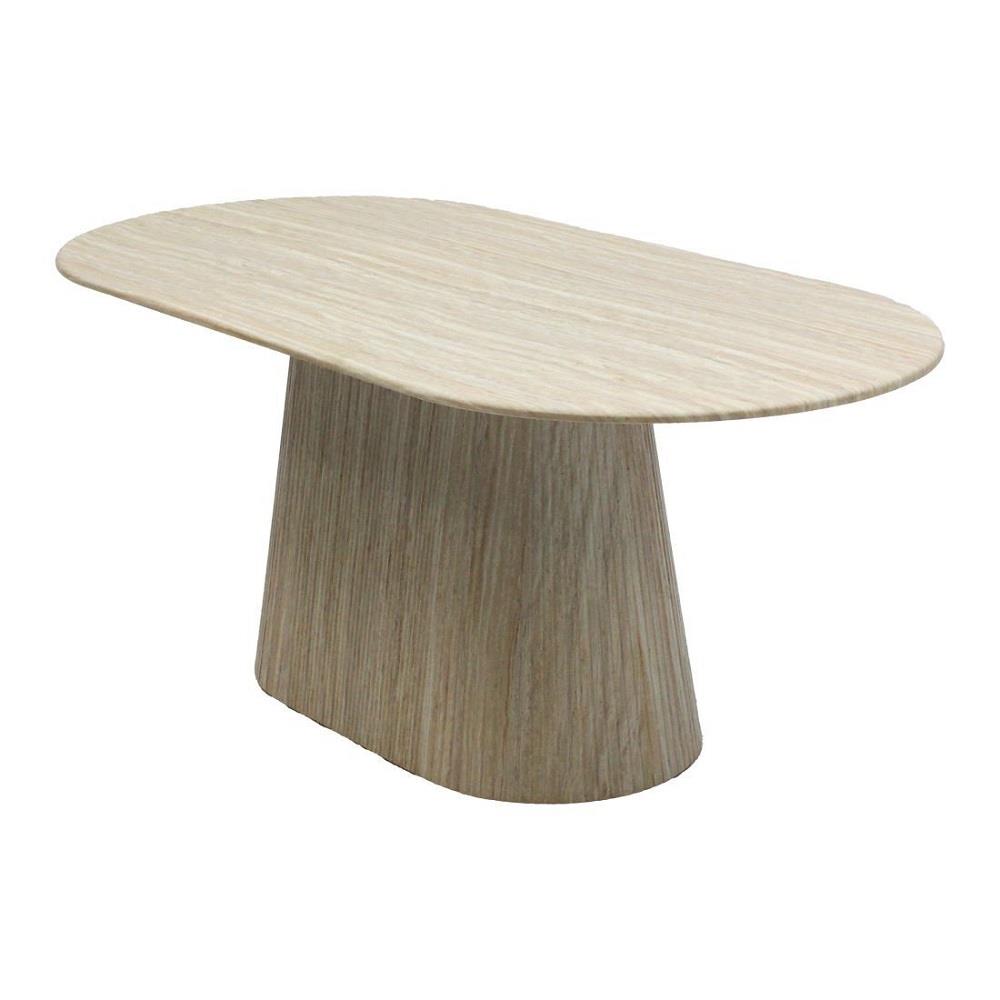 โต๊ะทานข้าว SB FURNITURE HADAYLY 19235555 180 ซม. สีครีม