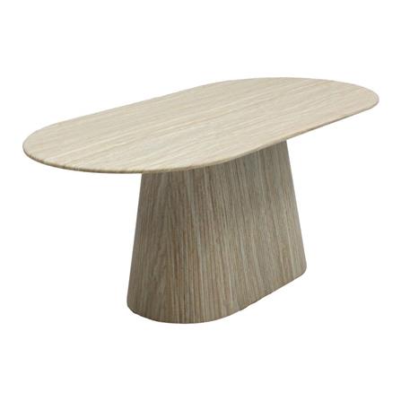 โต๊ะทานข้าว SB FURNITURE HADAYLY 19235555 180 ซม. สีครีม_2