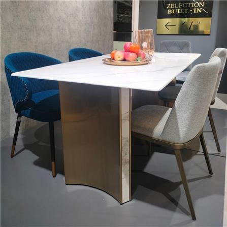 โต๊ะทานข้าว SB FURNITURE HEZRON 19233867 160 ซม. สีขาว_4