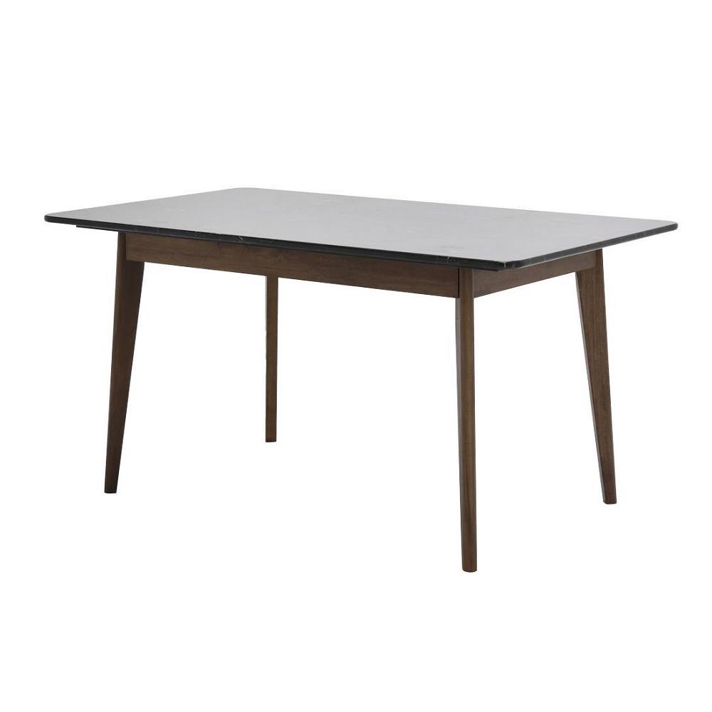 โต๊ะทานข้าว SB FURNITURE FREDRIC 19232562 150 ซม. สีดำ