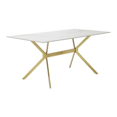 โต๊ะทานข้าว SB FURNITURE LISVIE 19238354 160 ซม. สีขาว_2