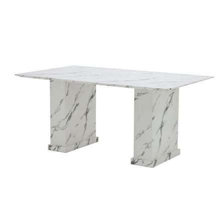 โต๊ะทานข้าว SB FURNITURE BASHA 19237033 160 ซม. สีขาว_0