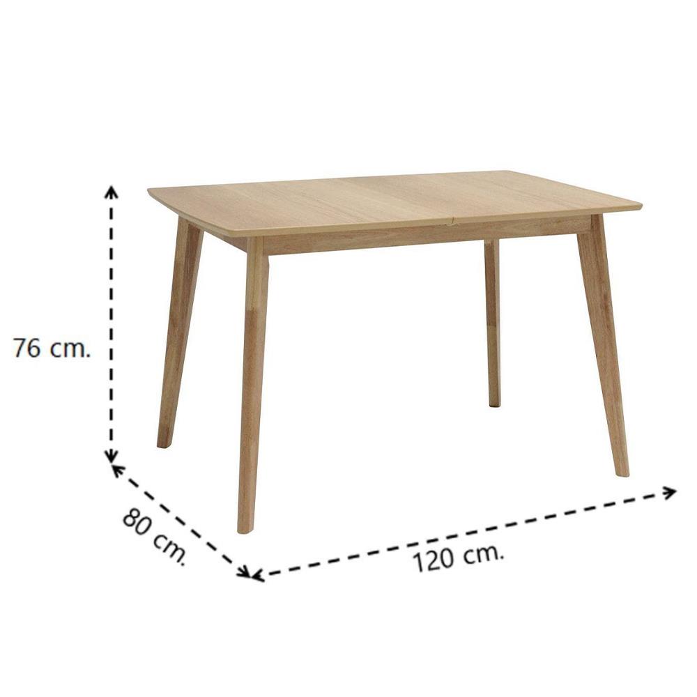 โต๊ะทานข้าว SB FURNITURE YUKARI 19201092 120 ซม. สีน้ำตาล