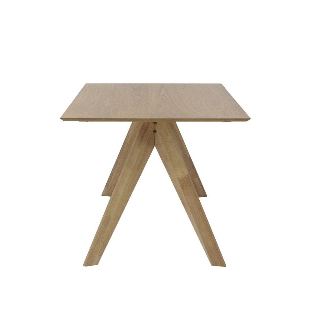 โต๊ะอาหาร SB FURNITURE WOGATA 19214102 150 ซม. สีน้ำตาล