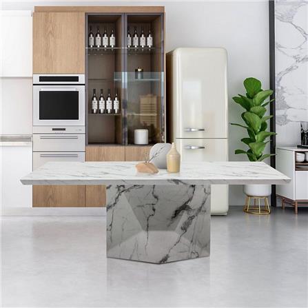 โต๊ะทานข้าว SB FURNITURE ACTORY 19152505 210 ซม. สีขาว_2