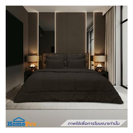 ชุดผ้าปูที่นอน 5 ฟุต (ชุด 6 ชิ้น) PICASSO CLASSIC STYLE IRIS สี DARK BROWN_0