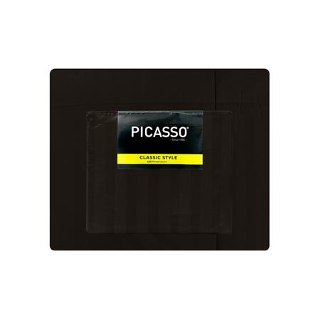 ชุดผ้าปูที่นอน 5 ฟุต (ชุด 6 ชิ้น) PICASSO CLASSIC STYLE IRIS สี DARK BROWN_6