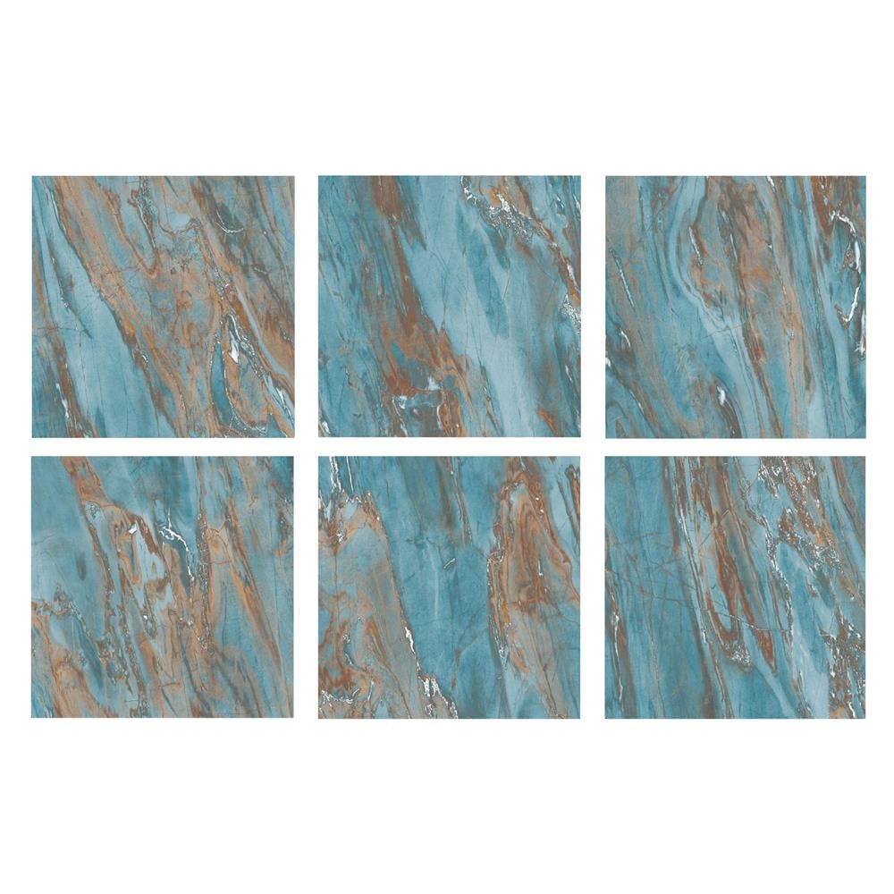 กระเบื้องพื้นพอร์ซเลน 60x60 ซม. DURAGRES โครเม่ อะควา เขียว A 1.44 ตร.ม.