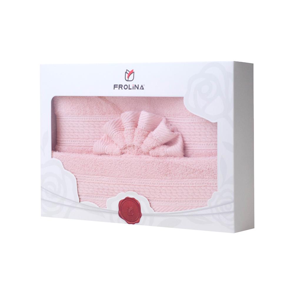 ผ้าขนหนู GIFT SET FROLINA MILD LOOP สี ORANGE