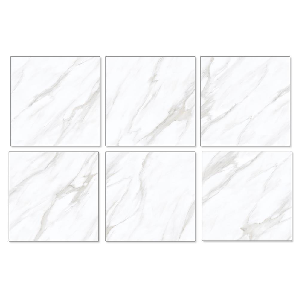 กระเบื้องพื้นพอร์ซเลน 60x60 ซม. DURAGRES เพอร์ลาโต ขาว A 1.44 ตร.ม.