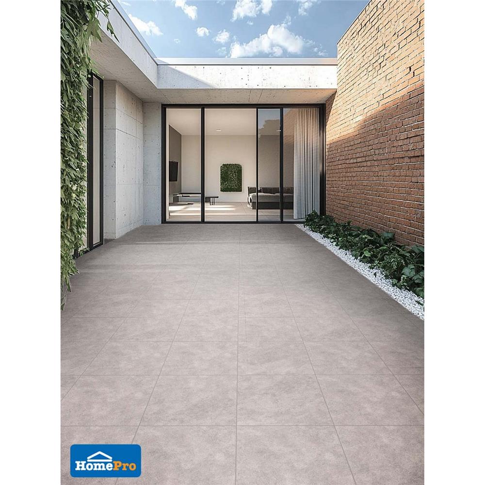 กระเบื้องพื้นพอร์ซเลน 60x60 ซม. DURAGRES อาร์เทค เทา A 1.44 ตร.ม.