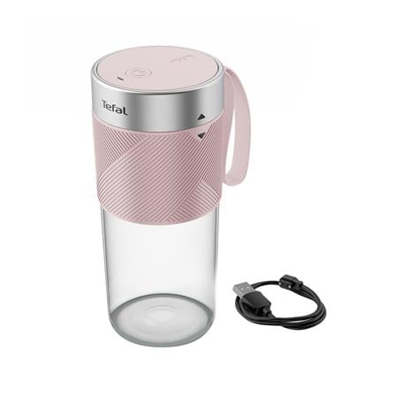 เครื่องปั่นน้ำผลไม้พกพา TEFAL BL1C07F0 300 มล. สีชมพู_1