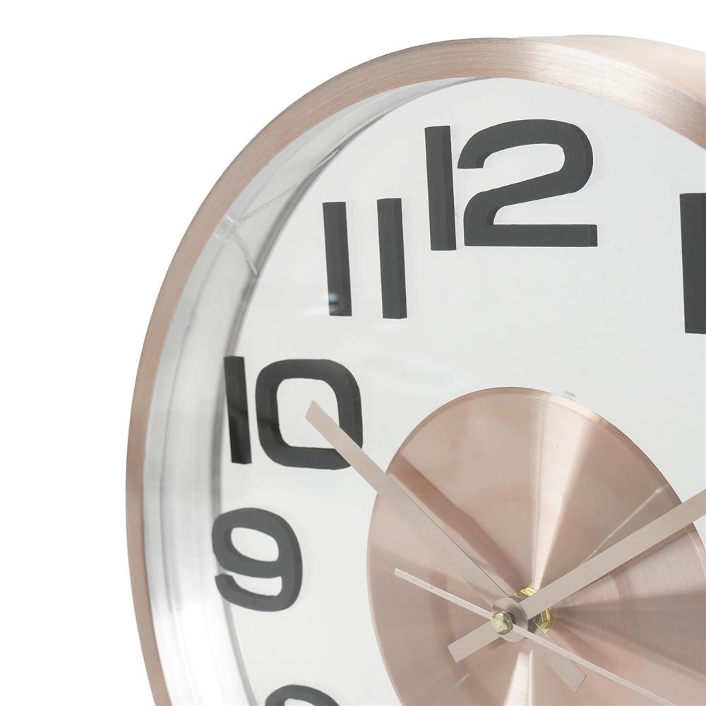 นาฬิกาแขวน SNAZZ EG7764C 12 นิ้ว สีทองแดง