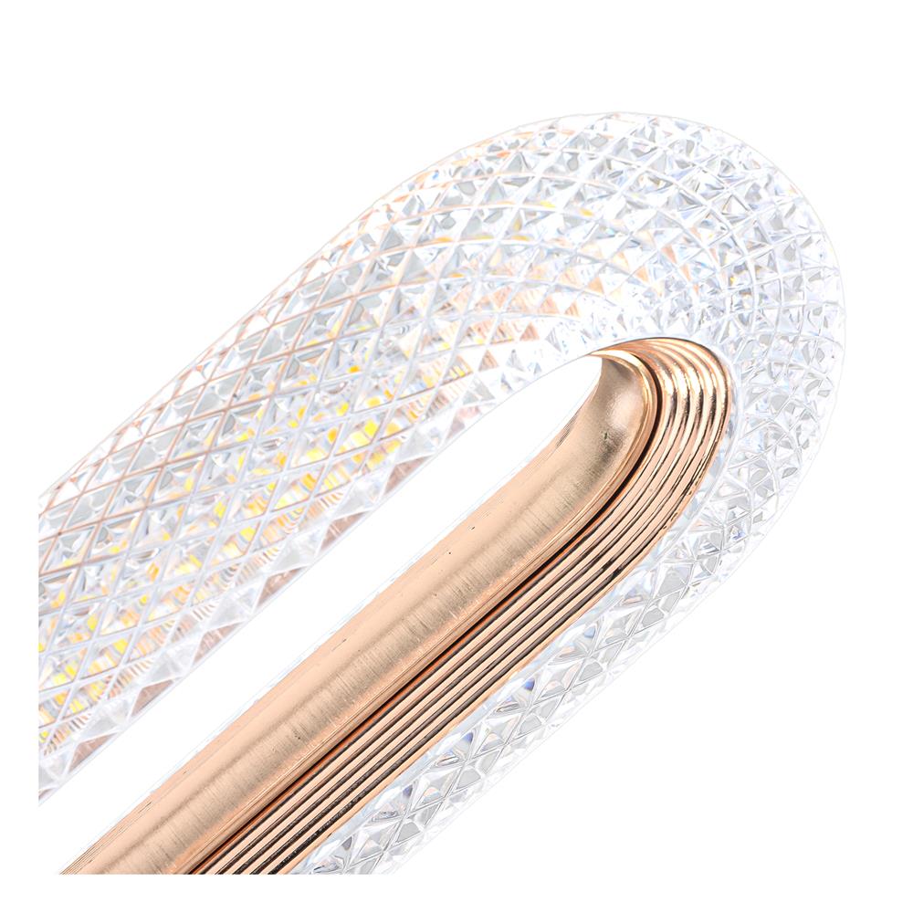 ไฟถาด LED CARINI H6212/20W 20 วัตต์ DAYLIGHT/COOL WHITE/WARM WHITE สีทอง/ใส 4 หัว