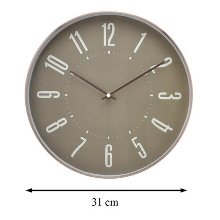 นาฬิกาแขวน SNAZZ EG7757 12 นิ้ว สีทองแดง_4