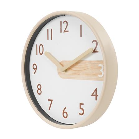 นาฬิกาแขวน SNAZZ EG6911D 12 นิ้ว สีเบจ_1