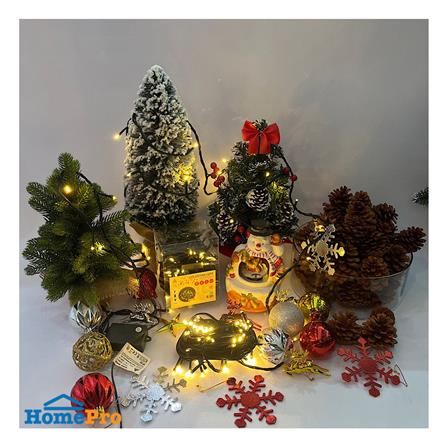 ไฟกะพริบ LED CARINI GREEN 7 วัตต์ 10 เมตร WARM WHITE_0