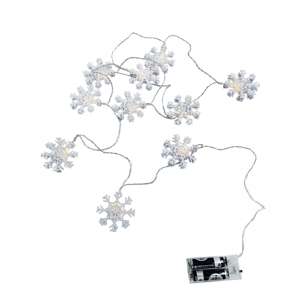 ไฟกะพริบ LED SIAMXMAS SNOWFLAKE 1 วัตต์ 2.1 เมตร WARM WHITE