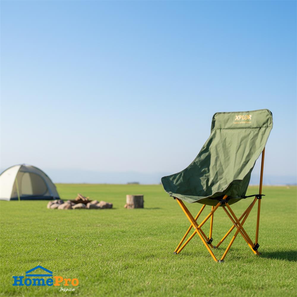 เก้าอี้แคมป์ปิ้ง SPRING XPLOR สีเขียว