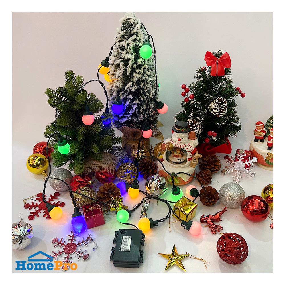 ไฟกะพริบ LED CARINI CHERRY 1 วัตต์ 4 เมตร RGB