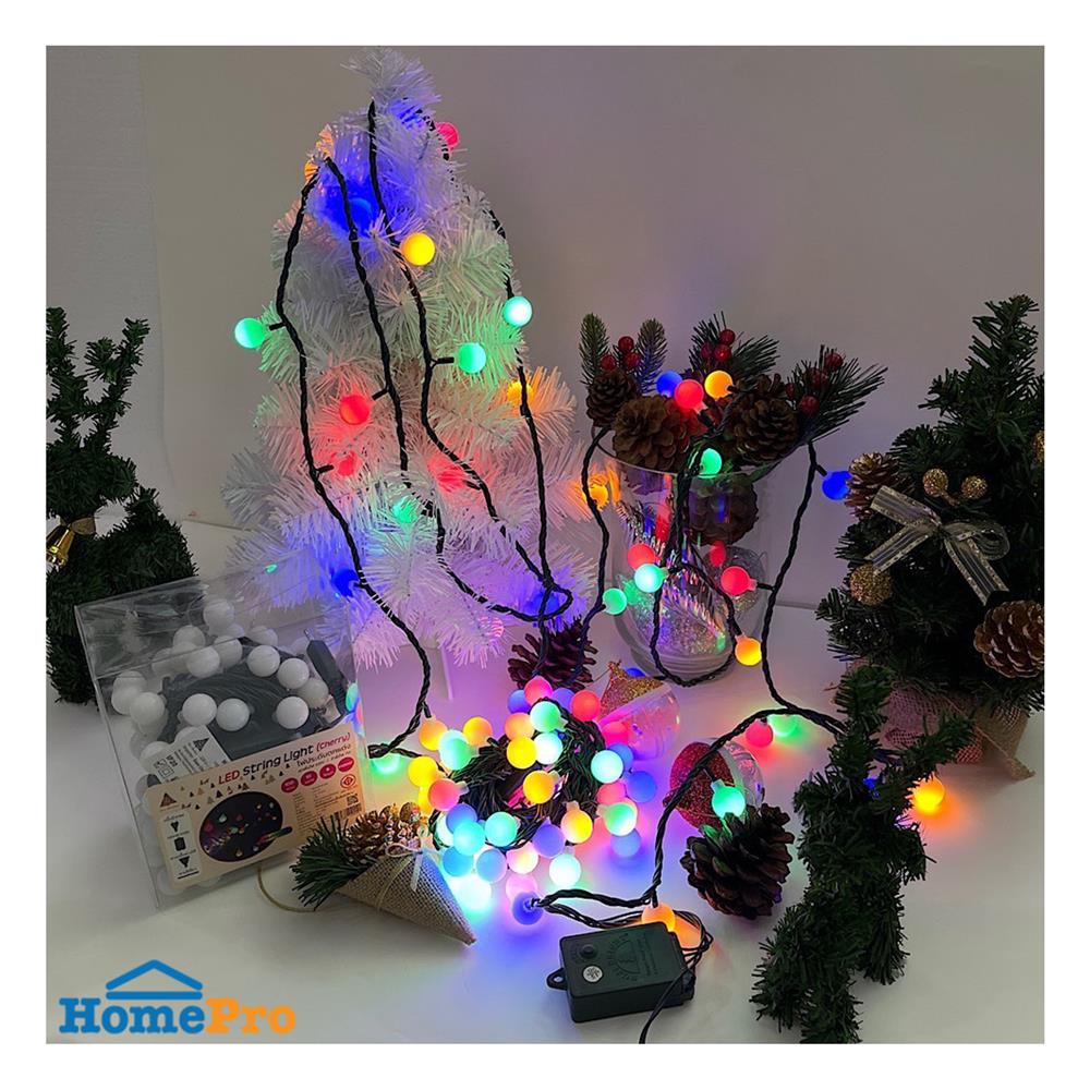 ไฟกะพริบ LED CARINI CHERRY 7 วัตต์ 10 เมตร RGB