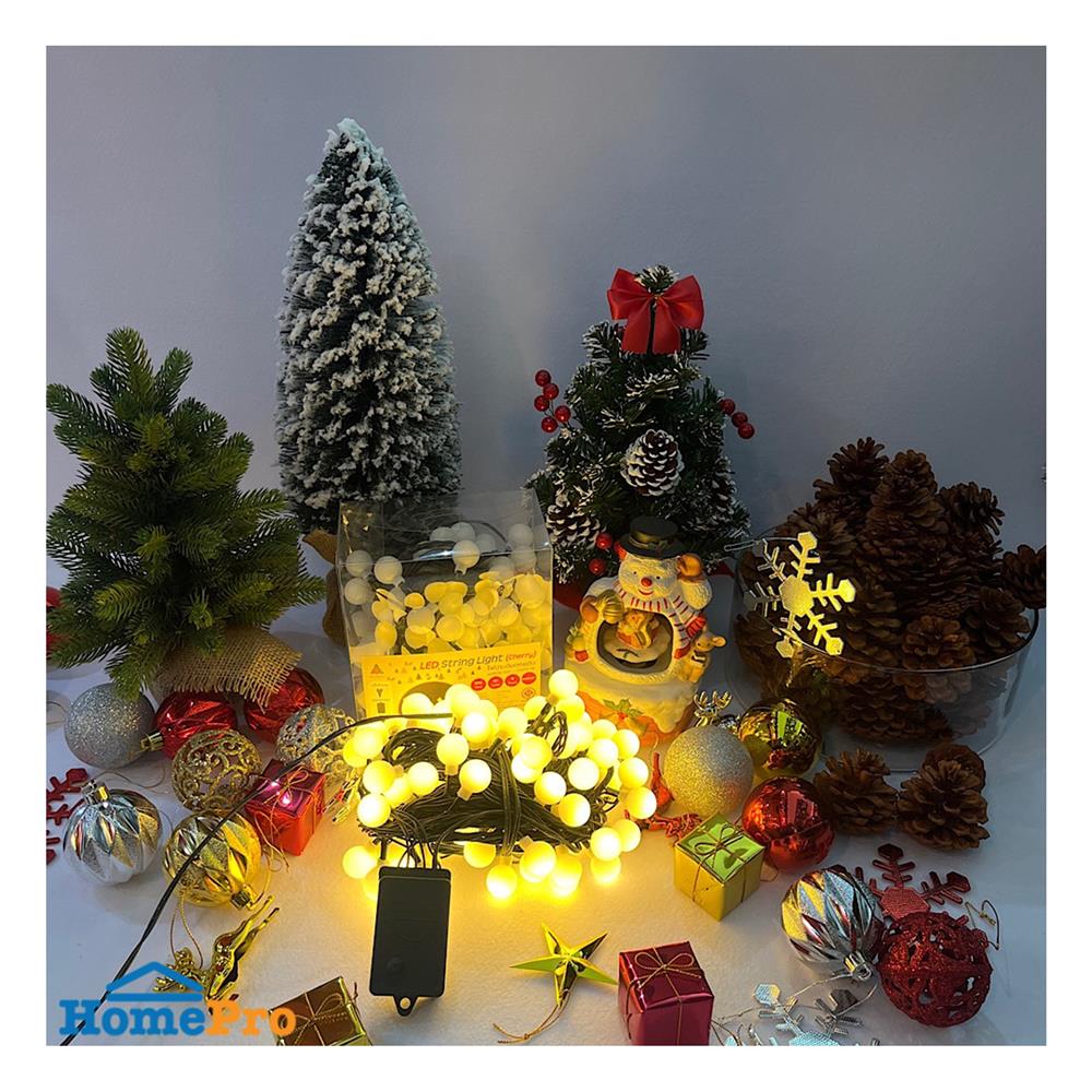 ไฟกะพริบ LED CARINI CHERRY 7 วัตต์ 10 เมตร WARM WHITE