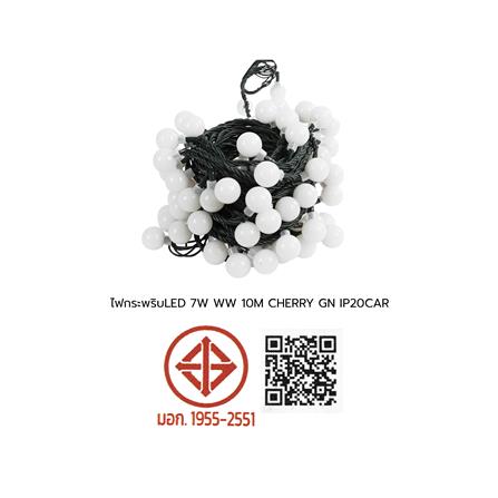 ไฟกะพริบ LED CARINI CHERRY 7 วัตต์ 10 เมตร WARM WHITE_9