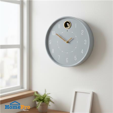 นาฬิกาแขวน SNAZZ EG1002BIRD 12 นิ้ว สีเทา_6