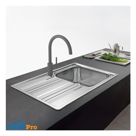 ซิงค์ฝัง 1 หลุม 1 ที่พัก FRANKE SRX 611-86 LB LHD สีเงิน_1