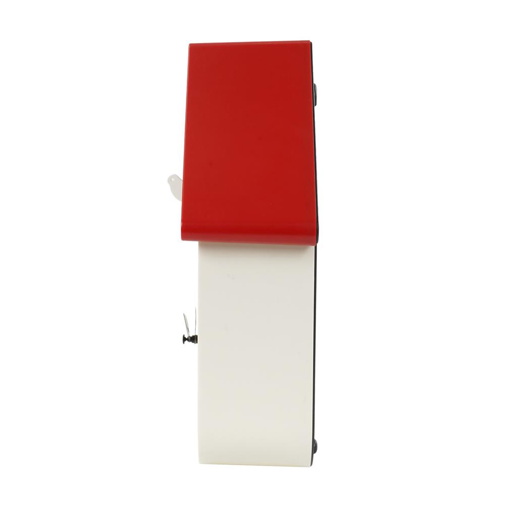 นาฬิกาแขวน SNAZZ EG1001BIRD 8.6x14 นิ้ว สีขาว