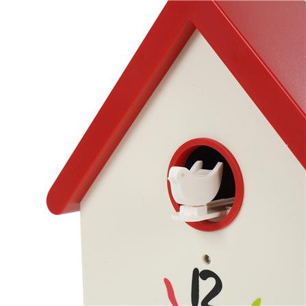 นาฬิกาแขวน SNAZZ EG1001BIRD 8.6x14 นิ้ว สีขาว_5