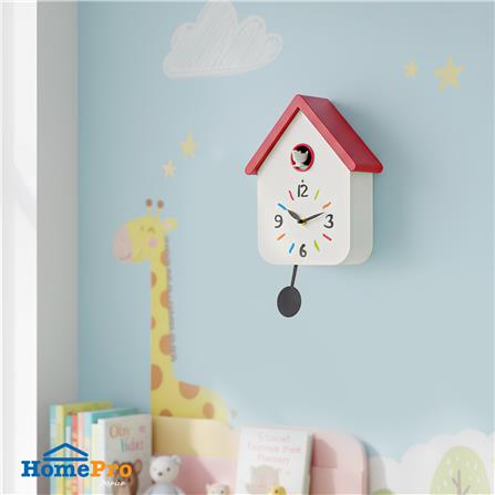 นาฬิกาแขวน SNAZZ EG1001BIRD 8.6x14 นิ้ว สีขาว_7