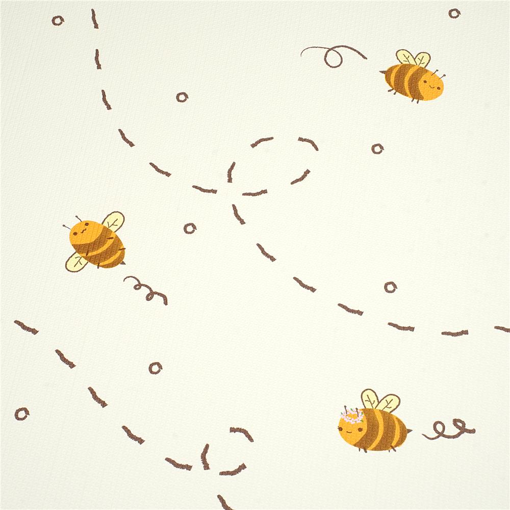 แผ่นอเนกประสงค์ HOME LIVING STYLE BEE 125x185 ซม. สีครีม