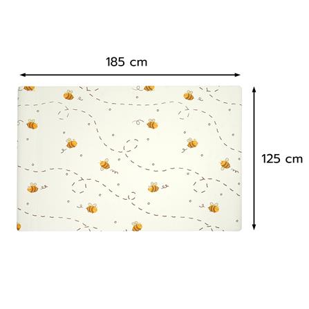 แผ่นอเนกประสงค์ HOME LIVING STYLE BEE 125x185 ซม. สีครีม_7