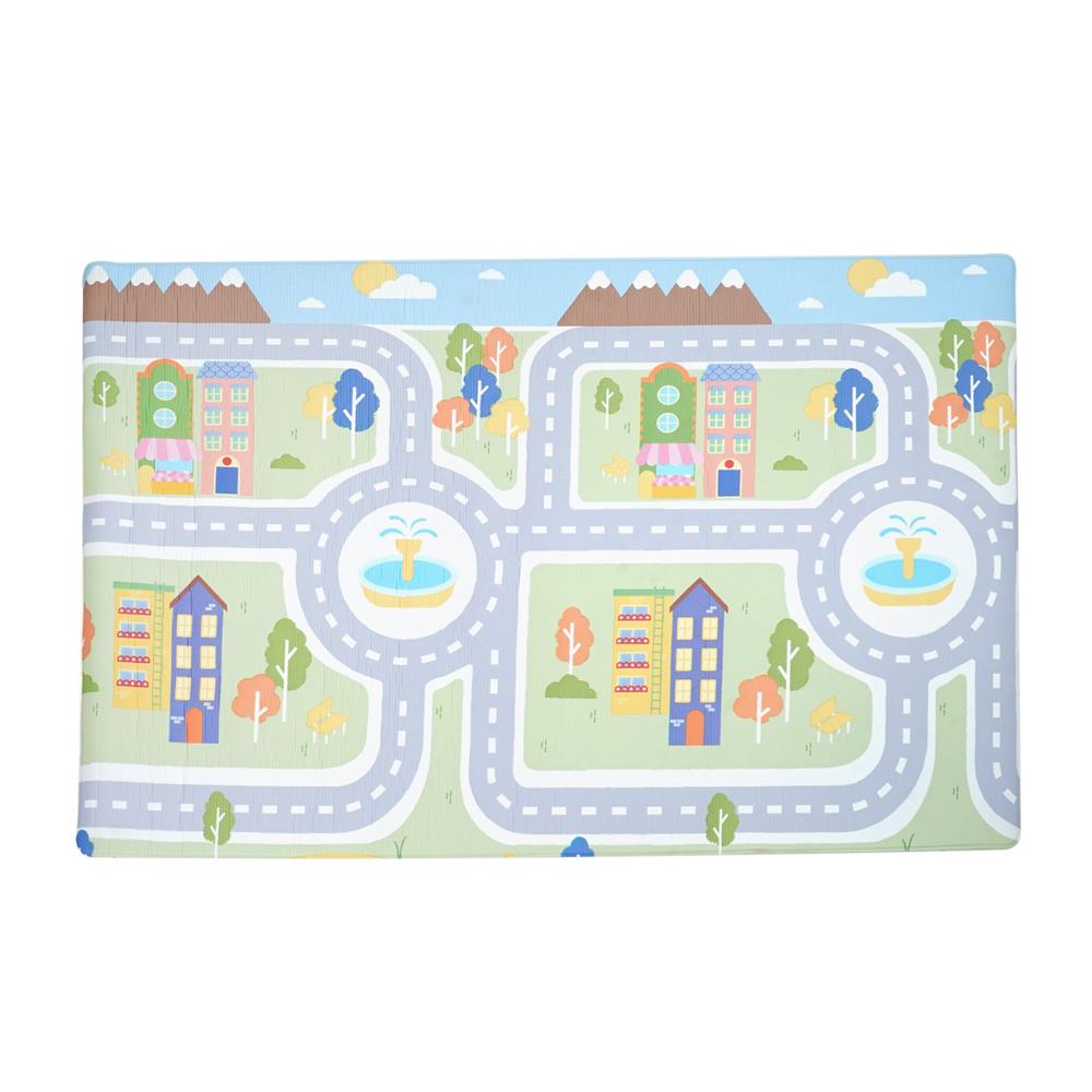 แผ่นอเนกประสงค์ HOME LIVING STYLE STREET 125x185 ซม. สีเขียว