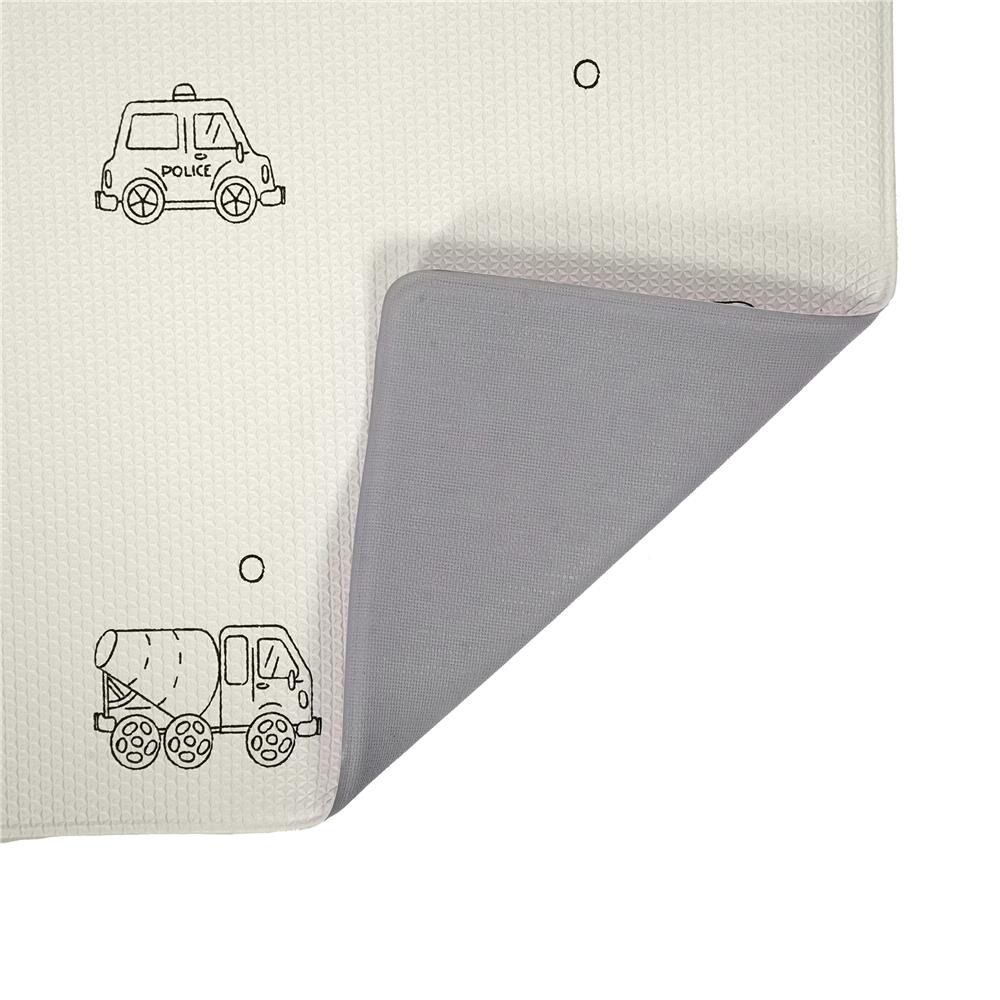 แผ่นอเนกประสงค์ HOME LIVING STYLE CARS 125x185 ซม. สีครีม