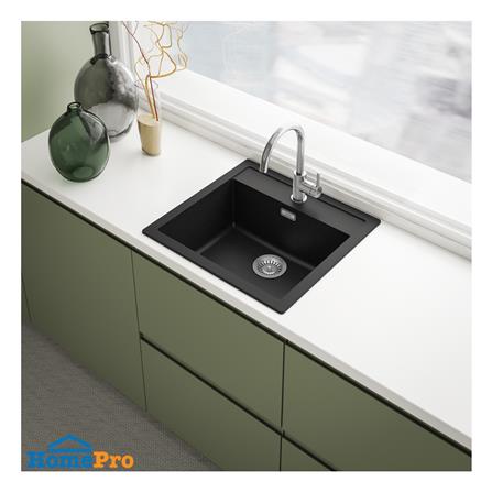 ซิงค์ฝัง 1 หลุม FRANKE SID 610-49 BLACK สีดำ_3